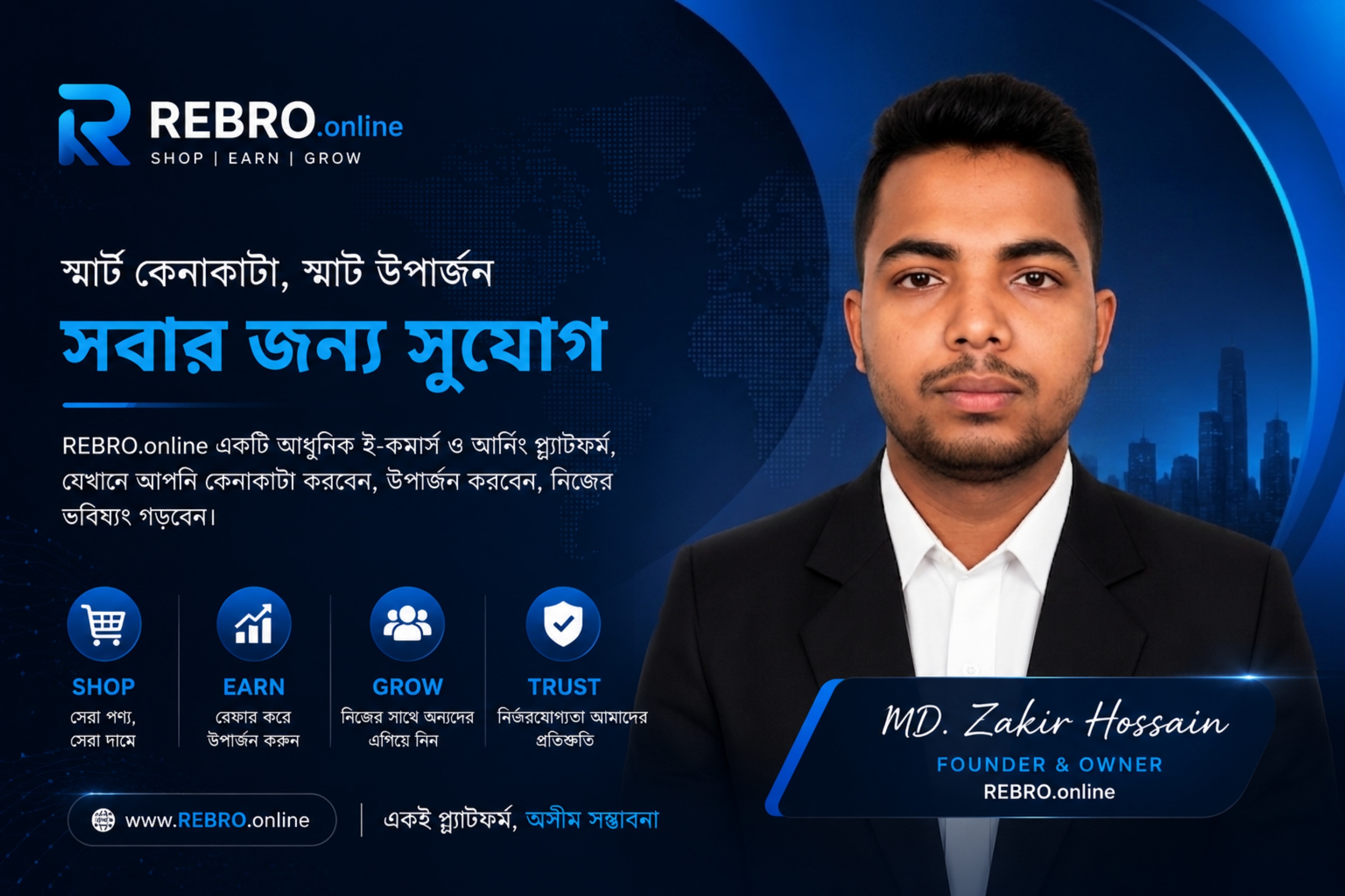 Founder & CEO — REBRO.online